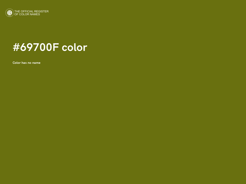 #69700F color image