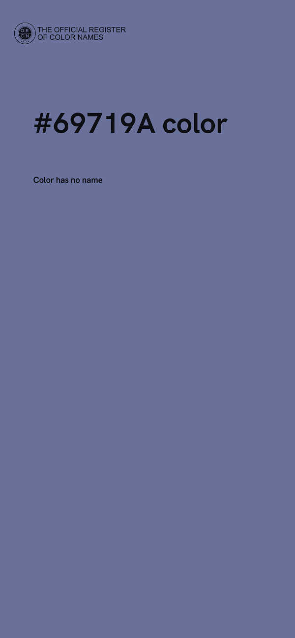 #69719A color image