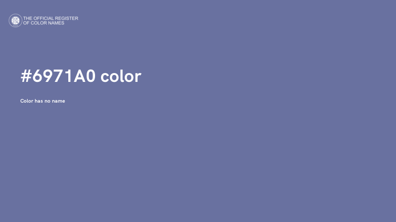 #6971A0 color image