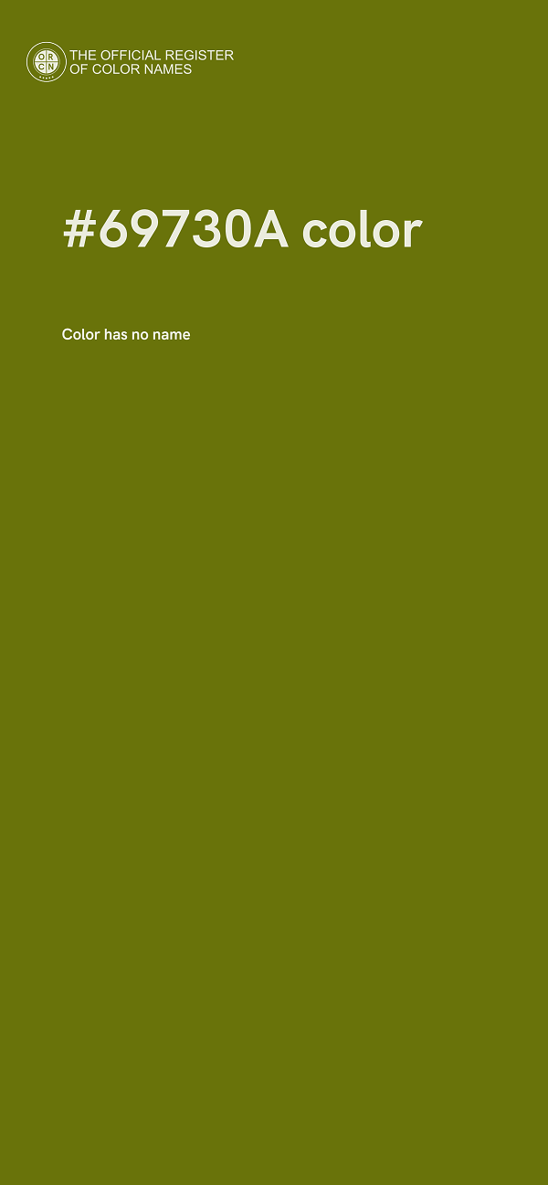 #69730A color image