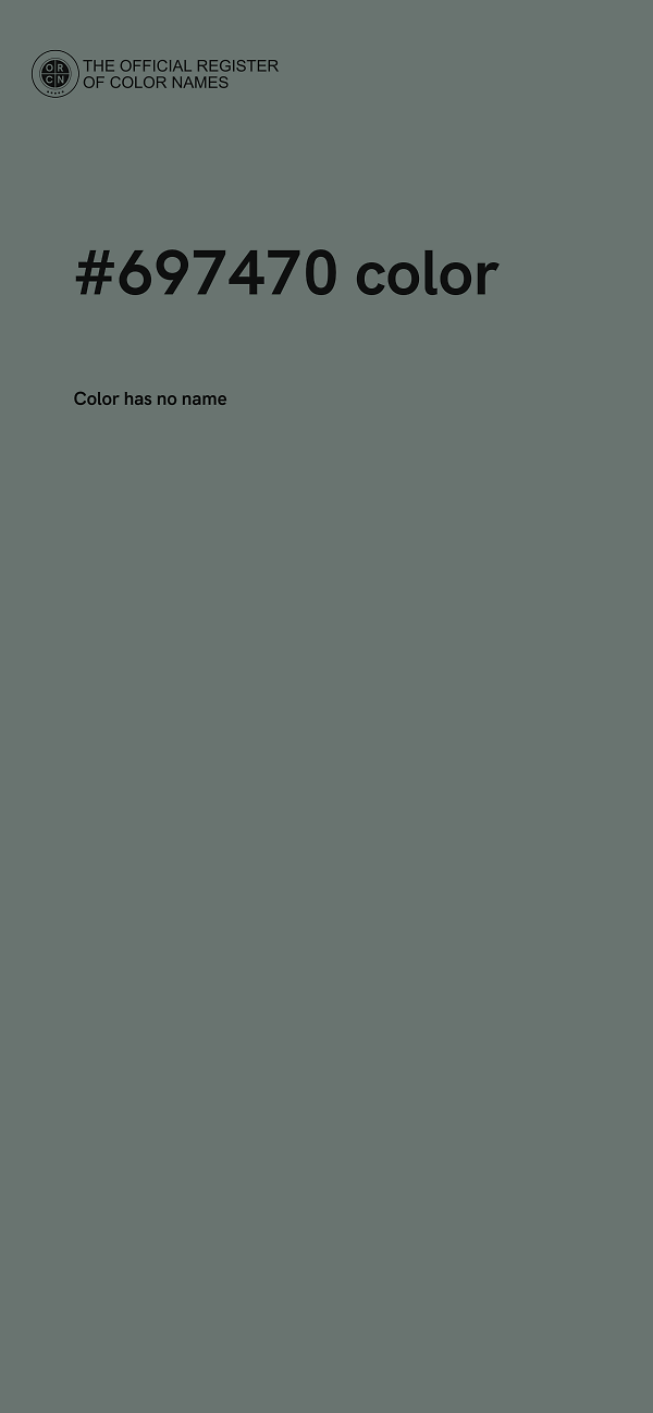 #697470 color image