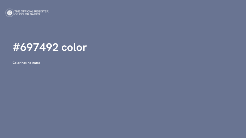 #697492 color image