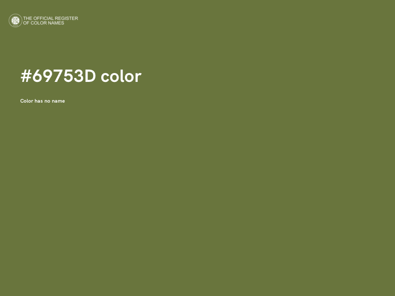#69753D color image