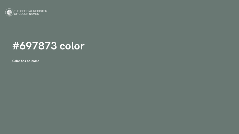 #697873 color image