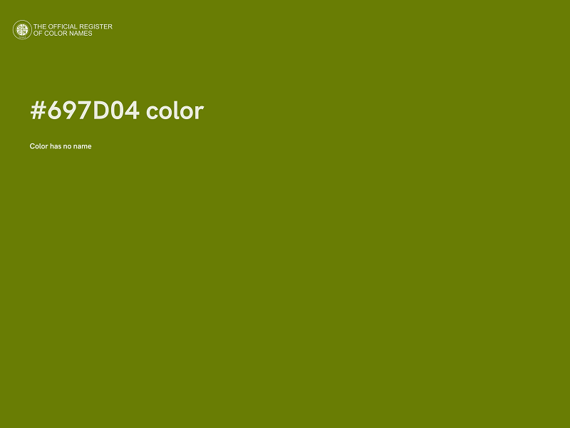 #697D04 color image