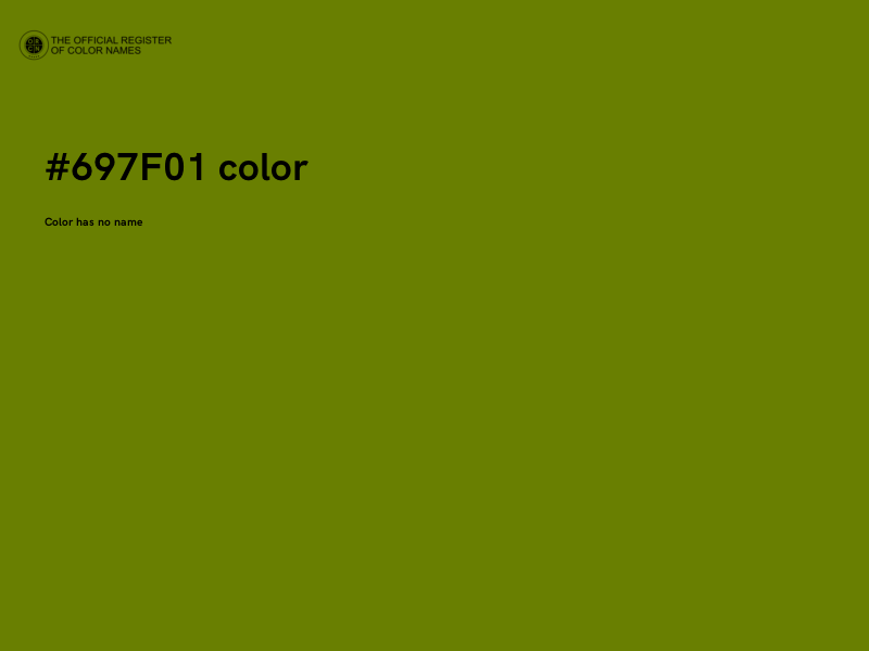 #697F01 color image
