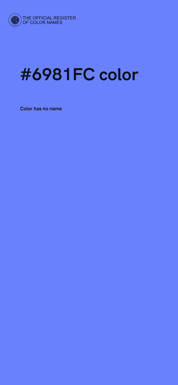 #6981FC color image