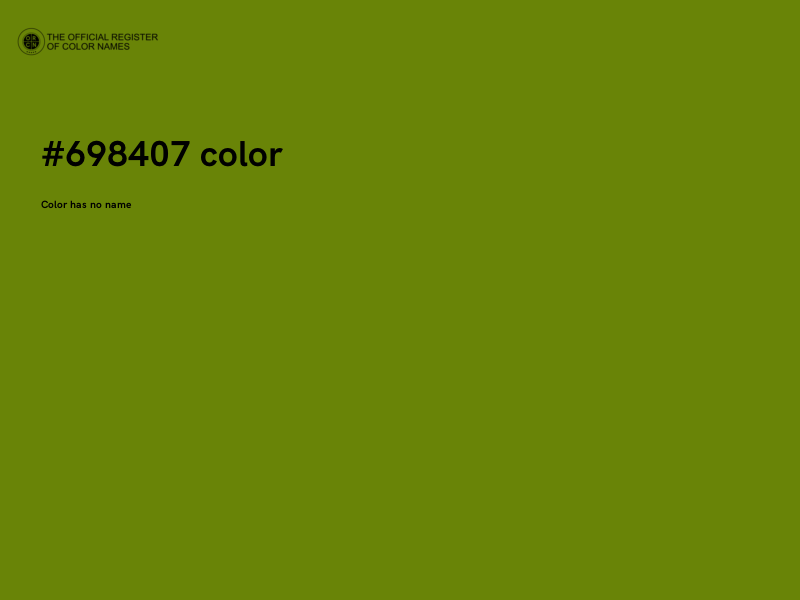 #698407 color image