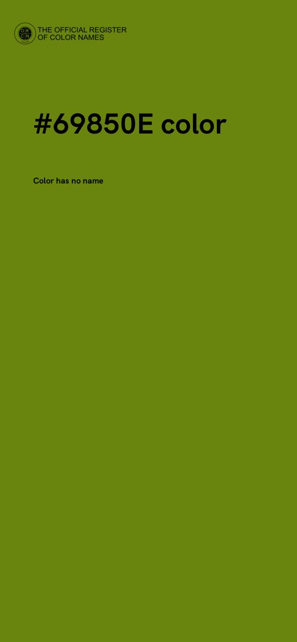 #69850E color image