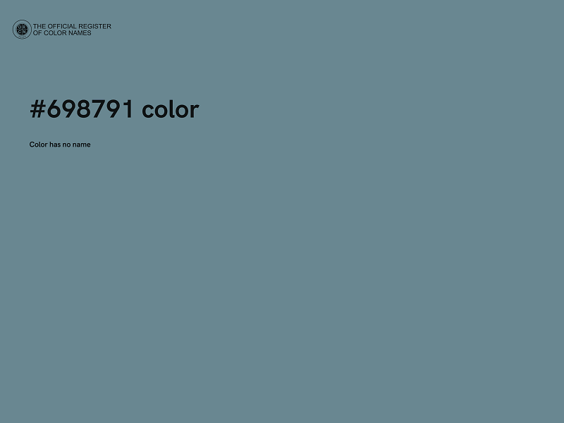 #698791 color image