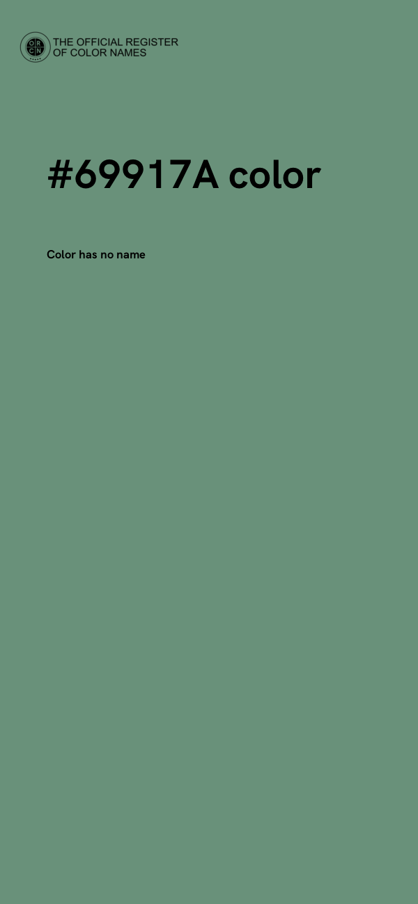 #69917A color image
