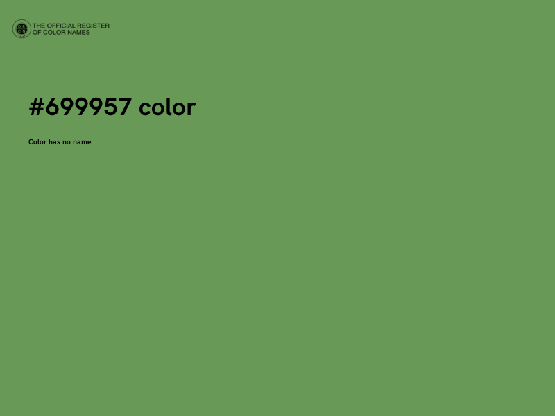 #699957 color image