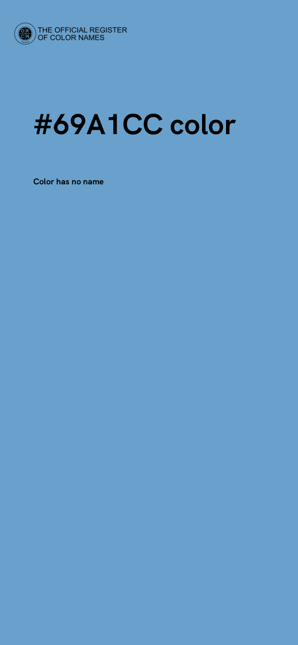 #69A1CC color image