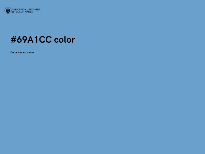 #69A1CC color image