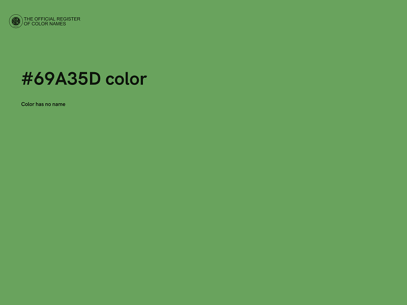 #69A35D color image