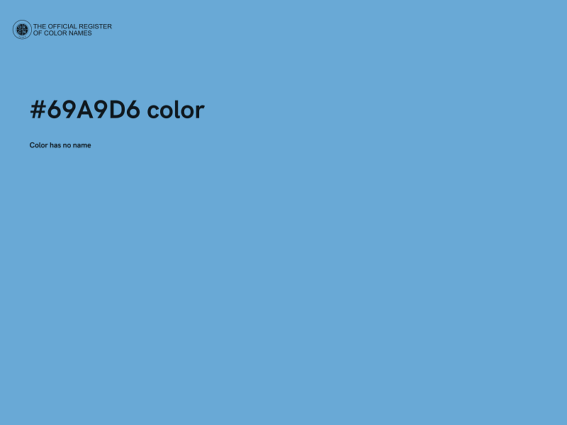#69A9D6 color image