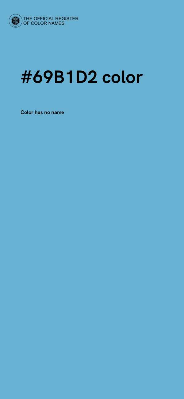 #69B1D2 color image