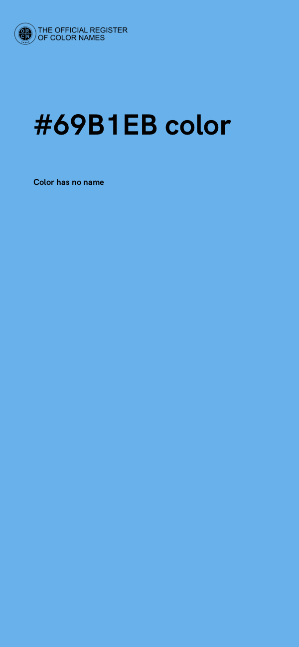 #69B1EB color image