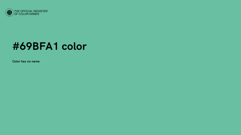 #69BFA1 color image