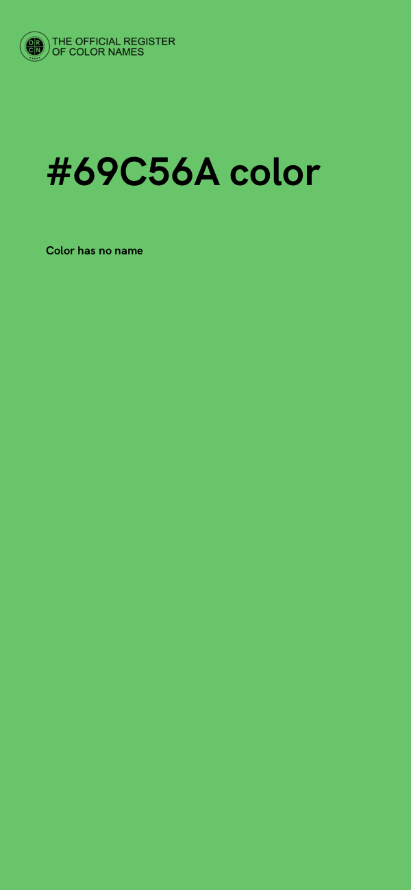 #69C56A color image
