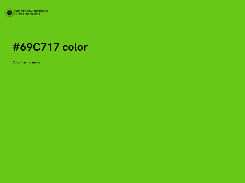 #69C717 color image