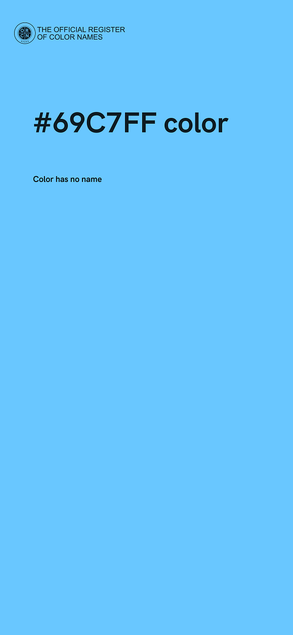 #69C7FF color image