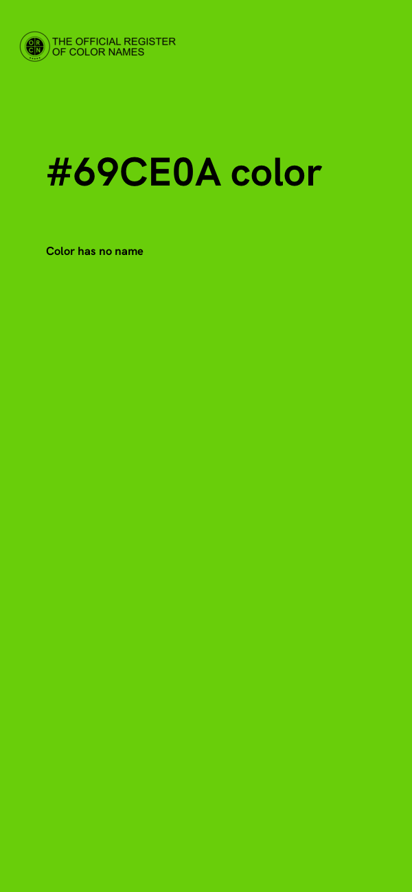 #69CE0A color image