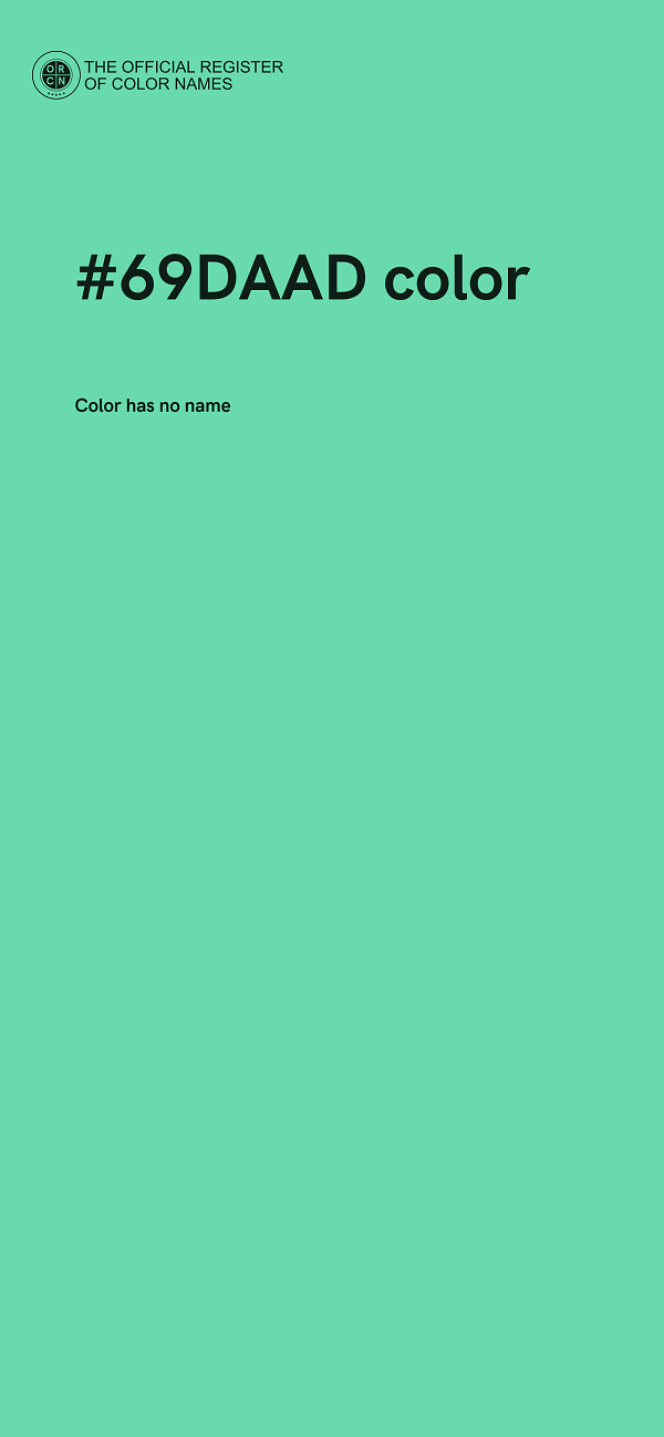 #69DAAD color image