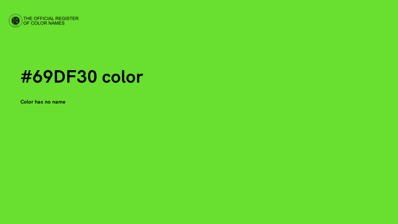 #69DF30 color image