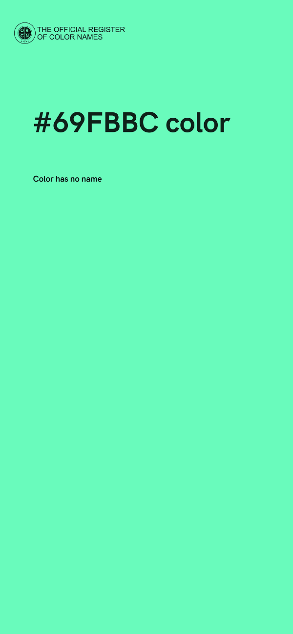 #69FBBC color image
