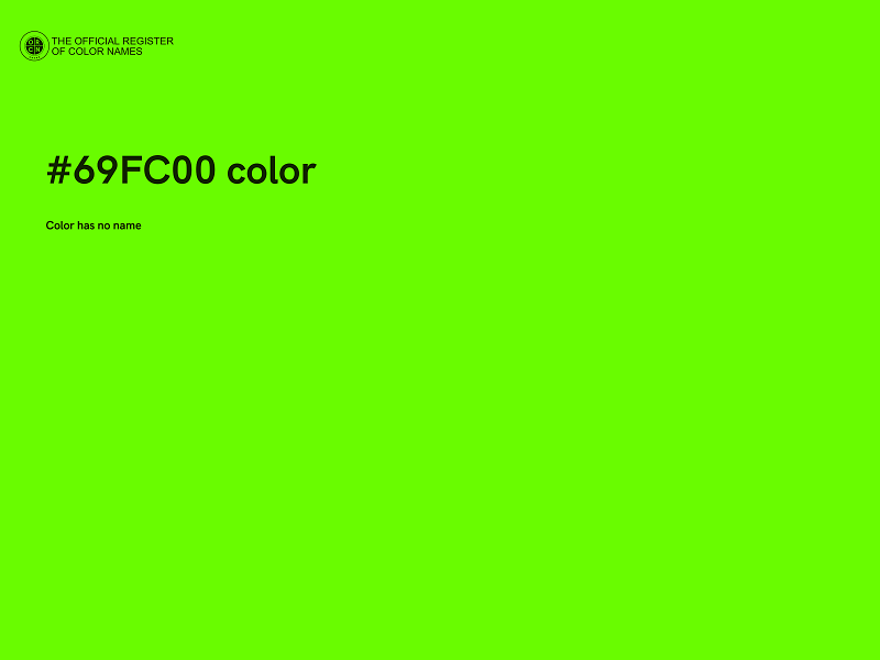 #69FC00 color image