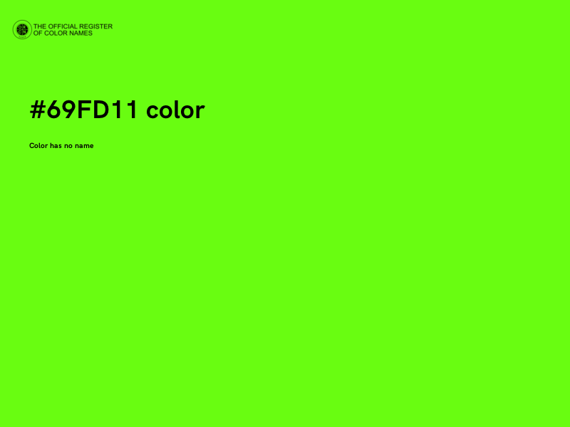 #69FD11 color image