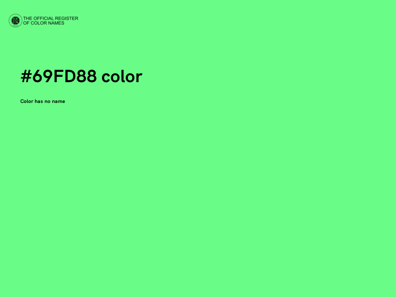 #69FD88 color image