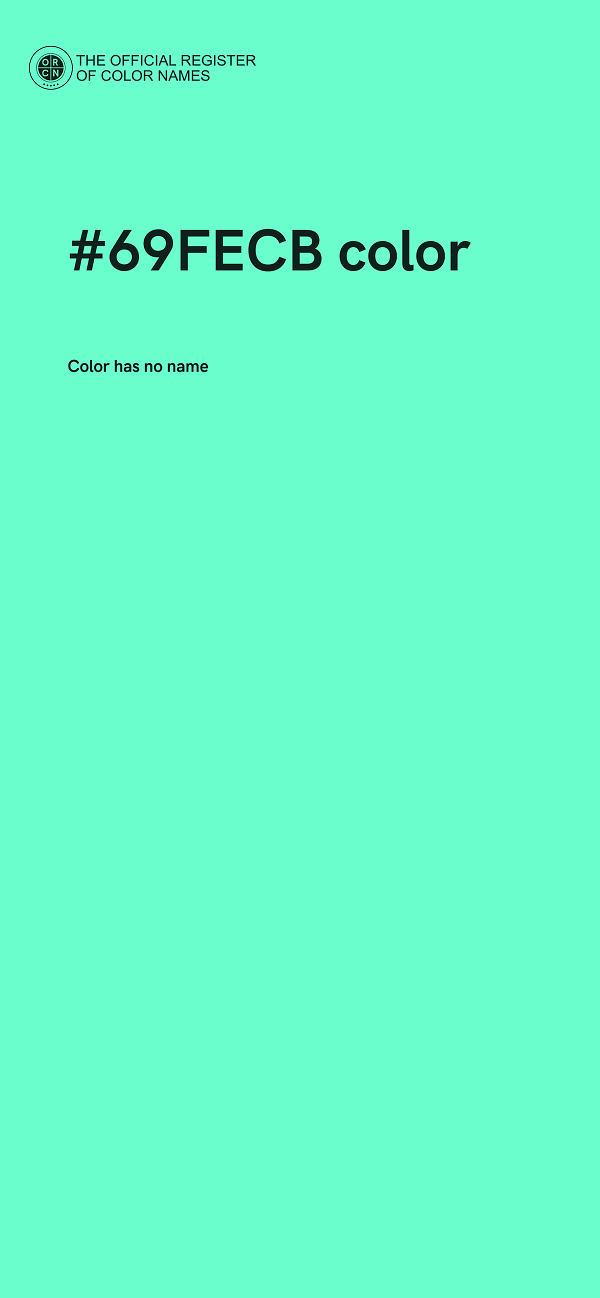 #69FECB color image