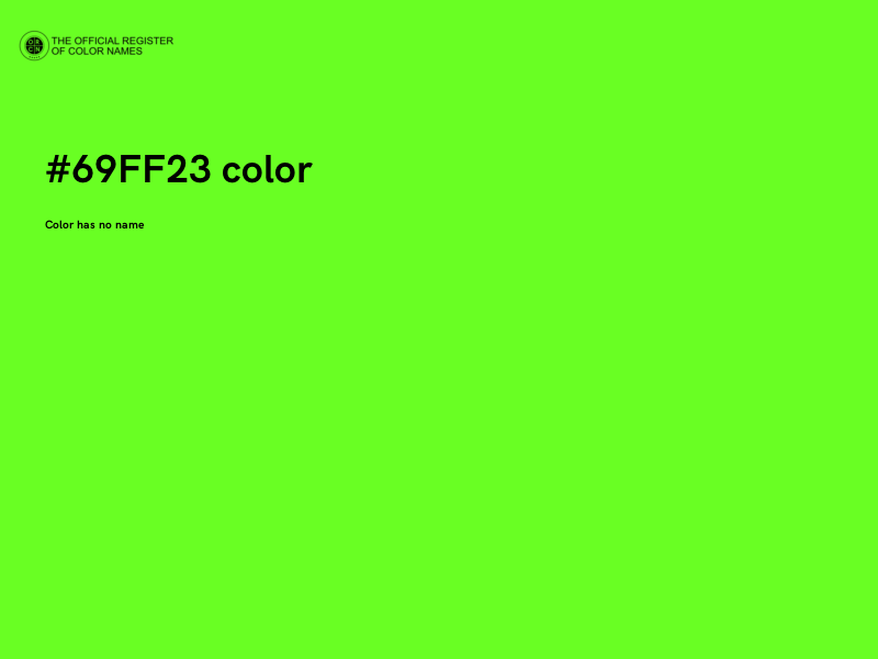 #69FF23 color image