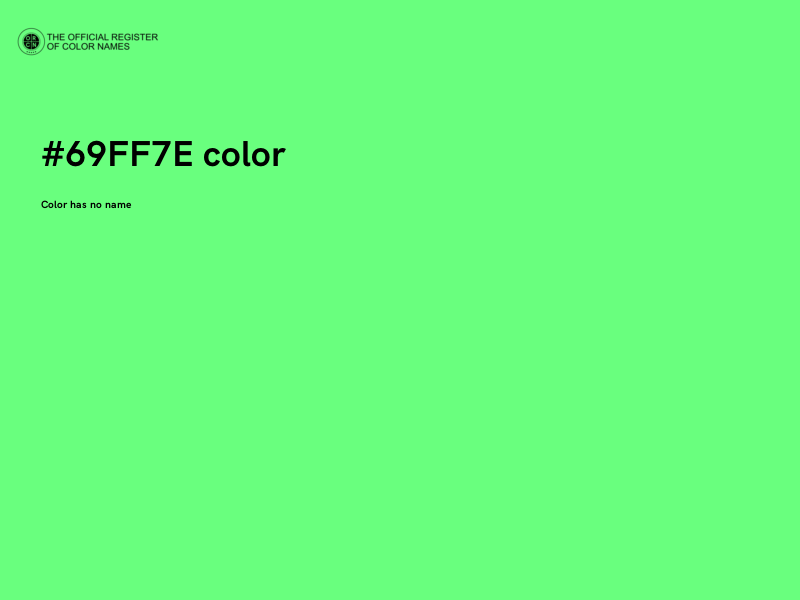 #69FF7E color image