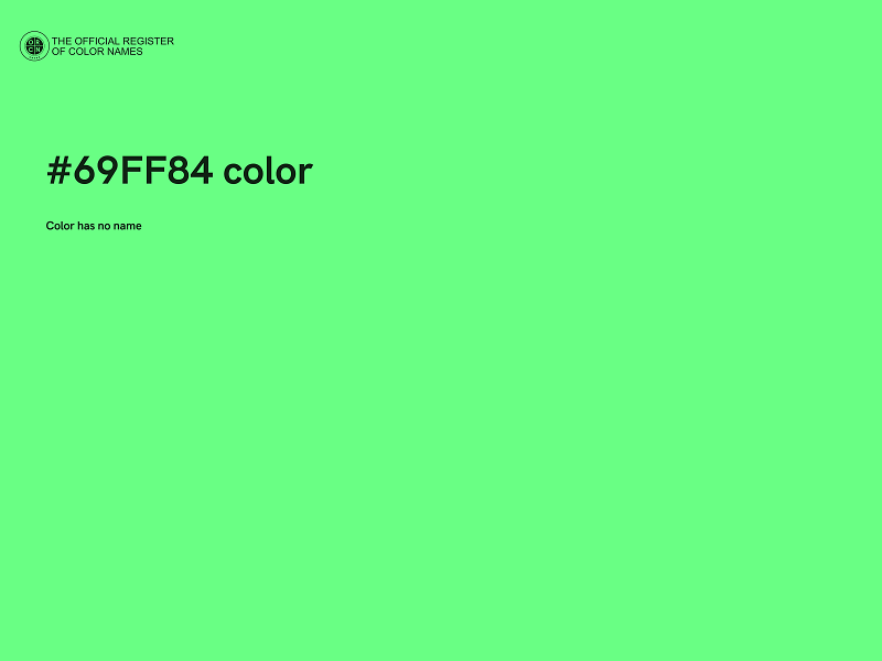 #69FF84 color image