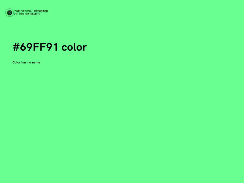 #69FF91 color image