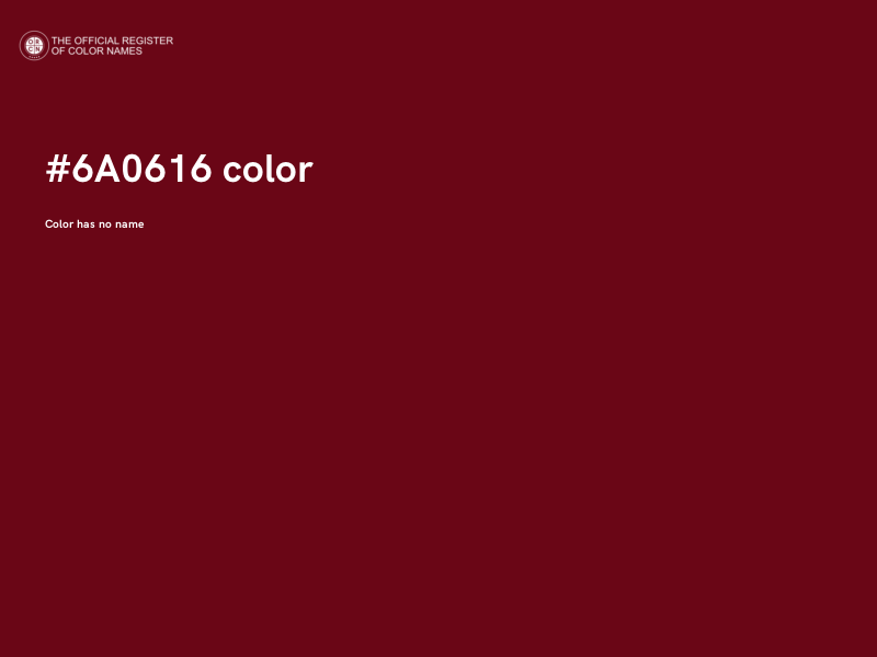 #6A0616 color image
