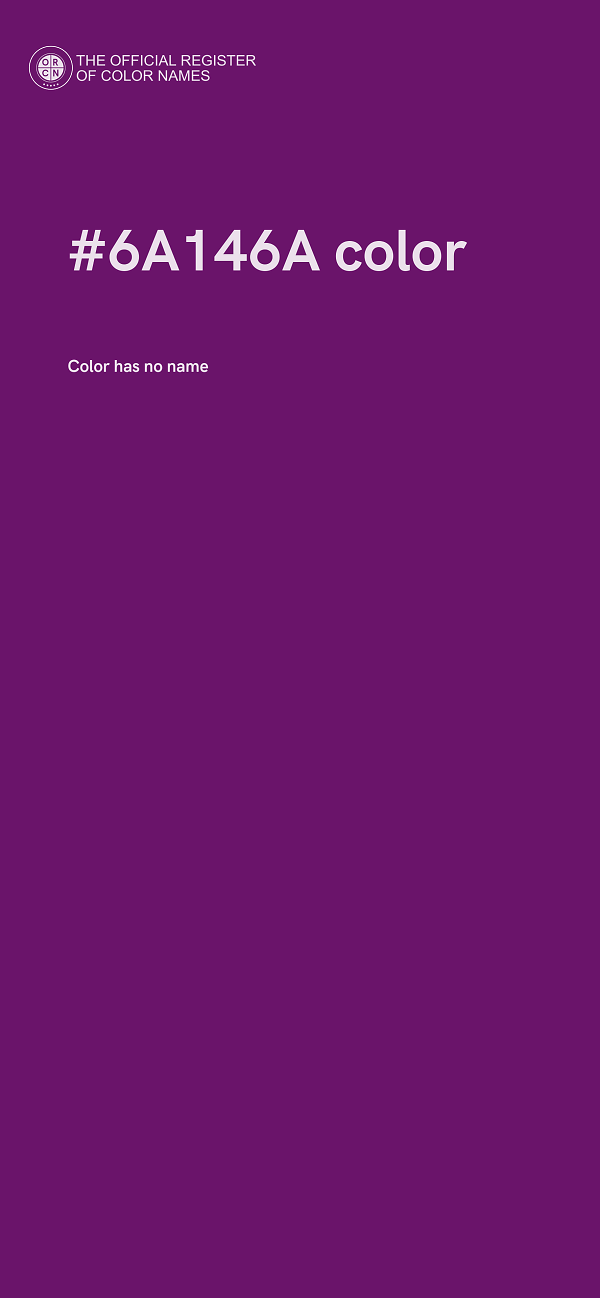#6A146A color image