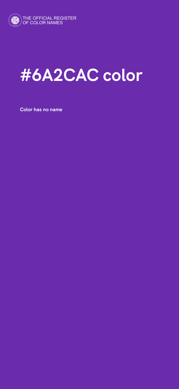 #6A2CAC color image