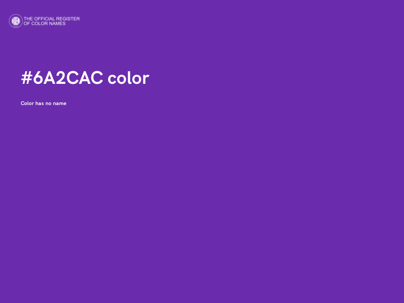 #6A2CAC color image