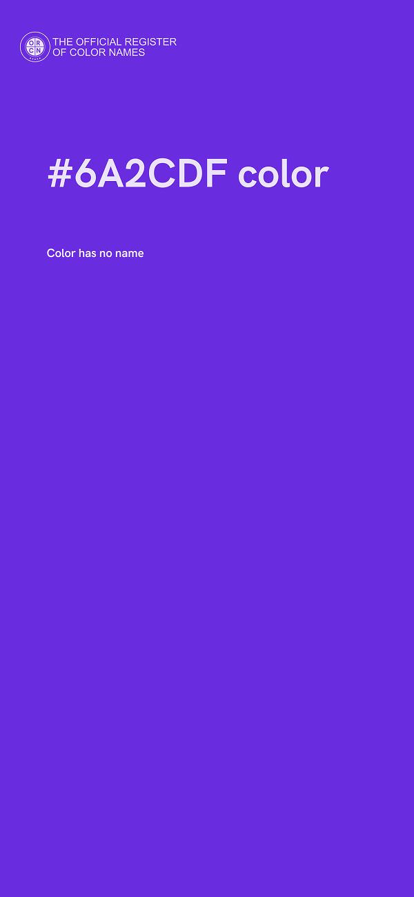 #6A2CDF color image