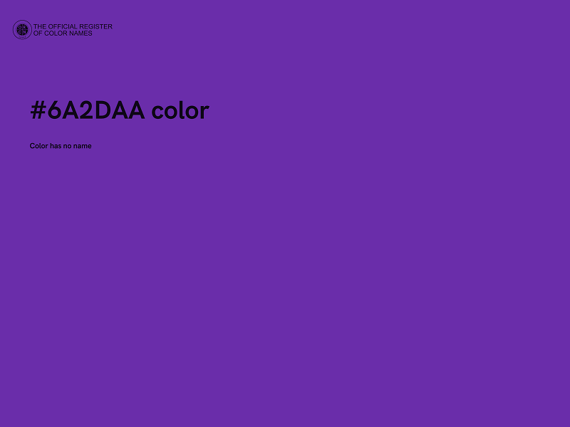 #6A2DAA color image