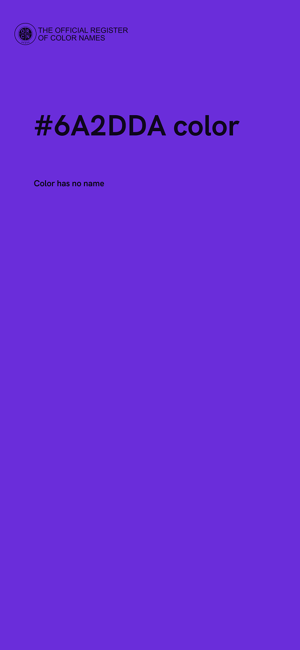 #6A2DDA color image