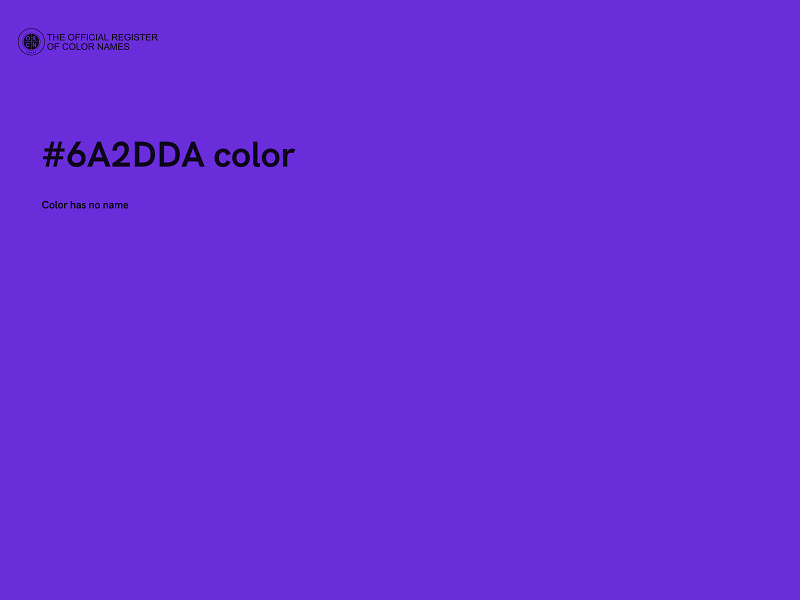 #6A2DDA color image