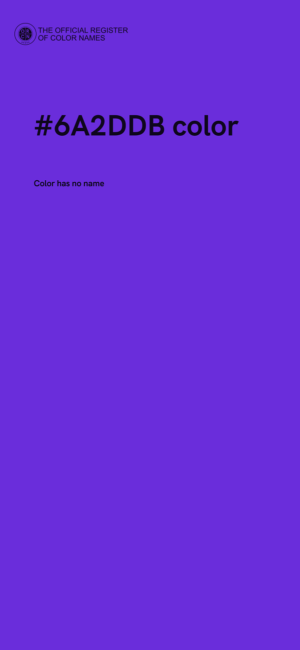 #6A2DDB color image