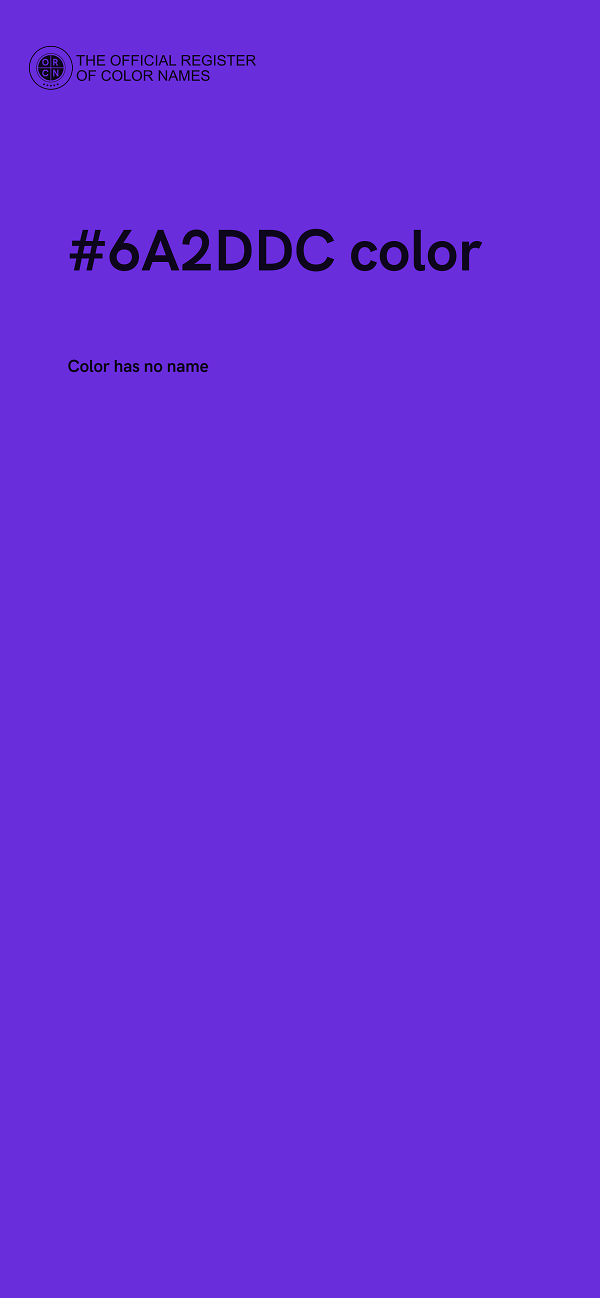 #6A2DDC color image