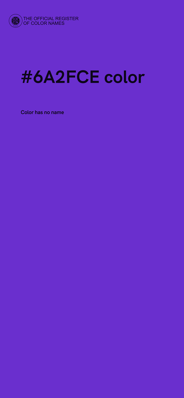 #6A2FCE color image