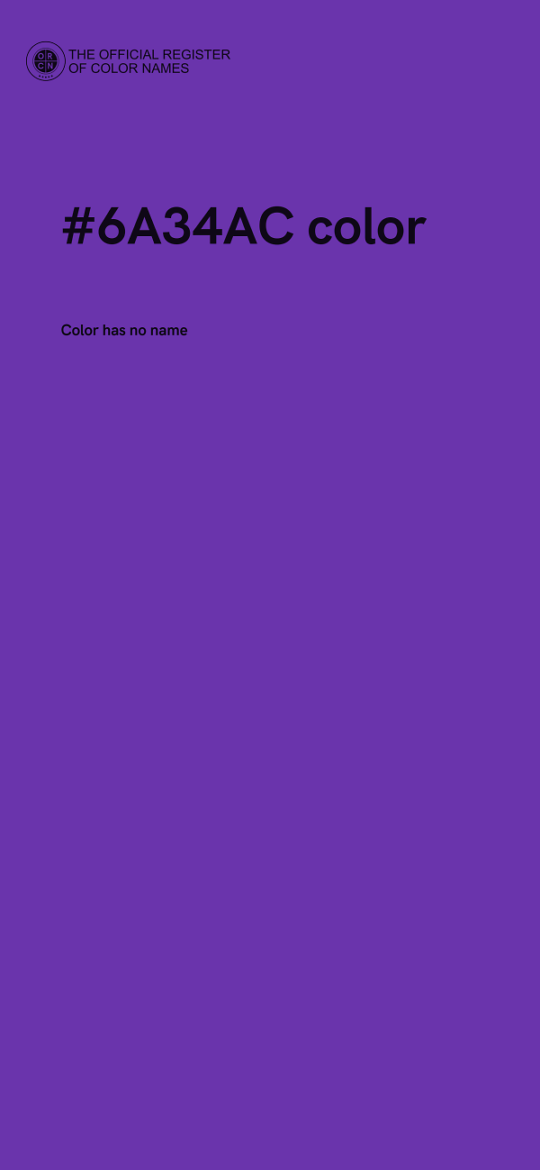 #6A34AC color image